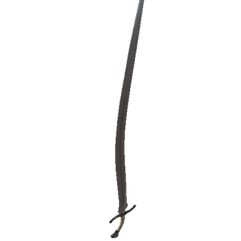 Curved Blade Longsword